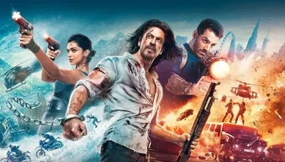 किंग की धमाकेदार वापसी : शाहरुख की ‘पठान’ ने की भारत में 57 करोड़ की रिकॉर्ड ओपनिंग