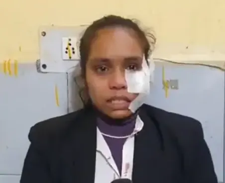 बुलंदशहर में थूकने का विरोध करना युवती को पड़ गया महंगा, चाकू से हमला, आरोपी गिरफ्तार