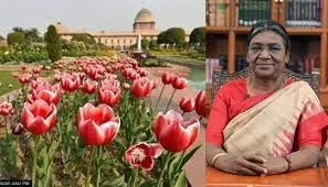 द्रौपदी मुर्मू आज करेंगी राष्ट्रपति भवन उद्यान उत्सव 2023 का उद्घाटन
