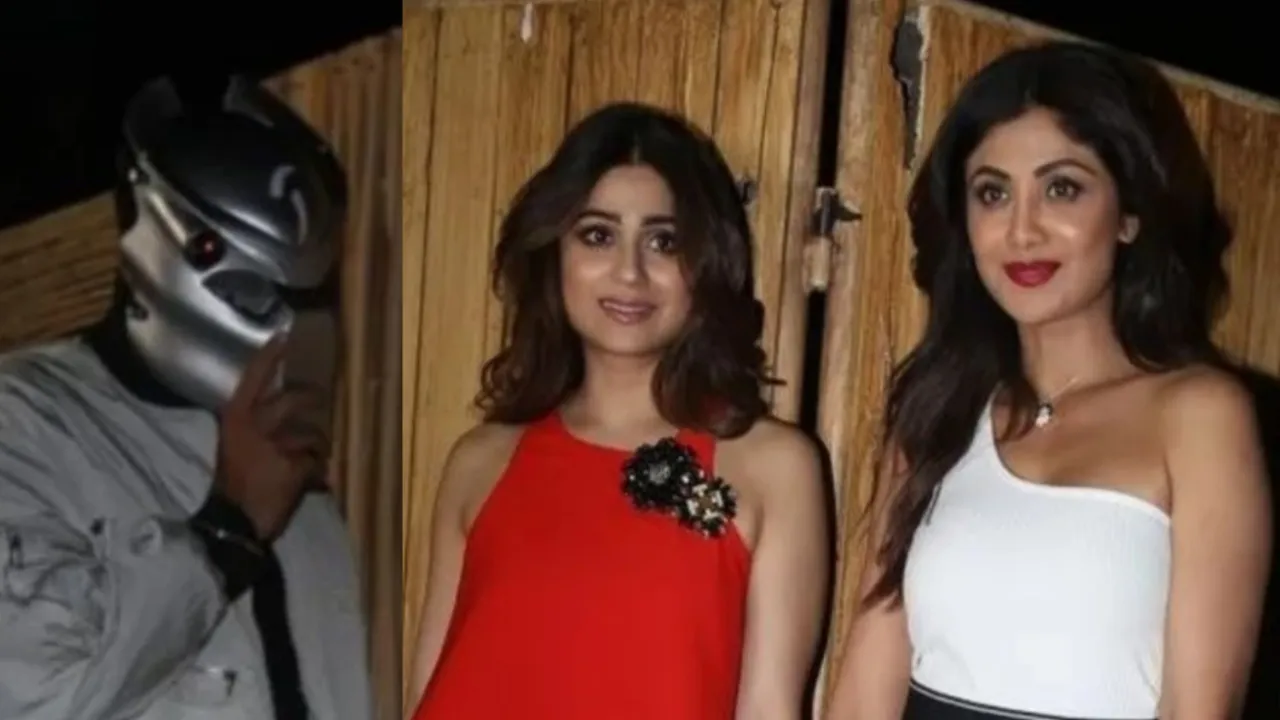 राज कुंद्रा हेलमेट पहनकर पहुंचे शमिता शेट्टी की बर्थडे पार्टी में, आप भी देखें उनका ये लुक