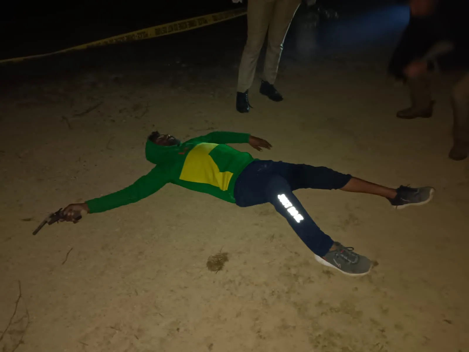 कानपुर देहात में बदमाशों के साथ पुलिस की हुई मुठभेड़ दो गिरफ्तार, दो फरार