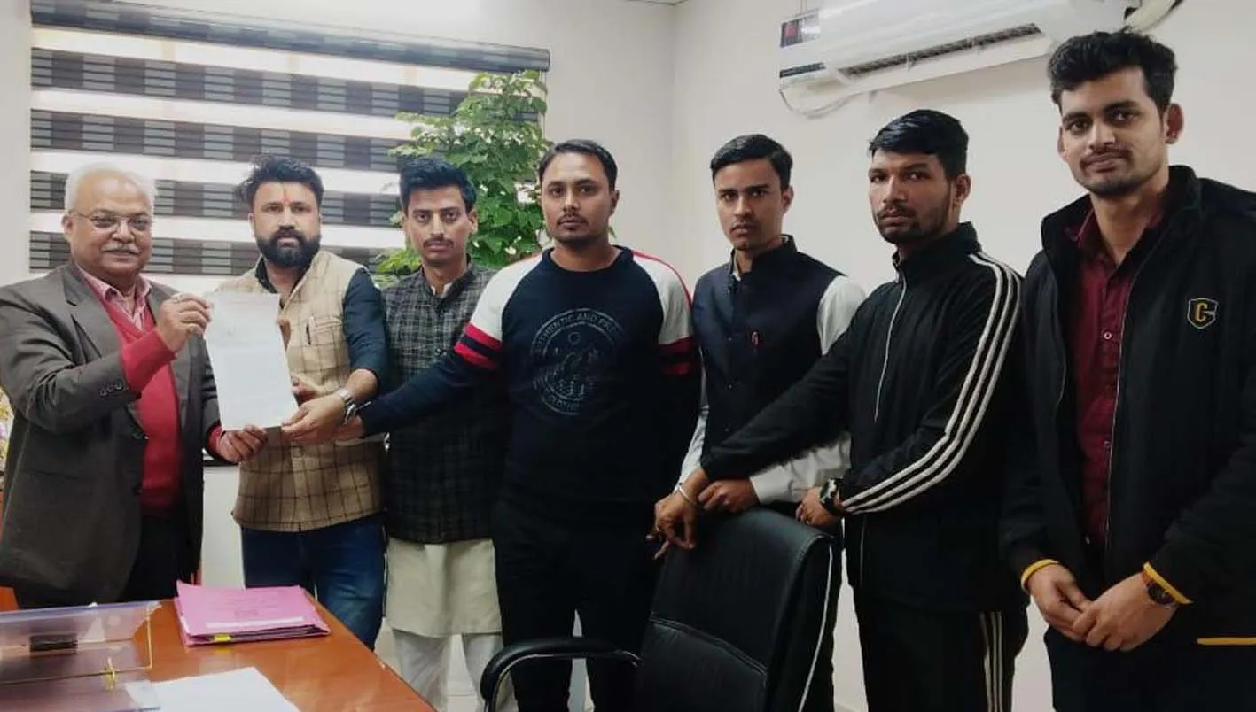 सहारनपुर में जेवी जैन कॉलेज में प्रवेश में हुई धांधली का एबीवीपी ने किया विरोध, सौंपा ज्ञापन