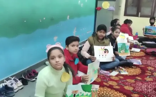 सहारनपुर में इंटर स्कूल ड्राइंग एंड पेंटिंग कंपटीशन में बच्चों ने अपनी कला का दिखाया हुनर