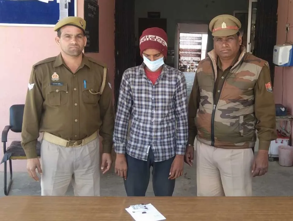 शामली में लूट की घटना में मुज़फ्फरनगर का युवक गिरफ्तार,हज़ारों की नकदी भी बरामद