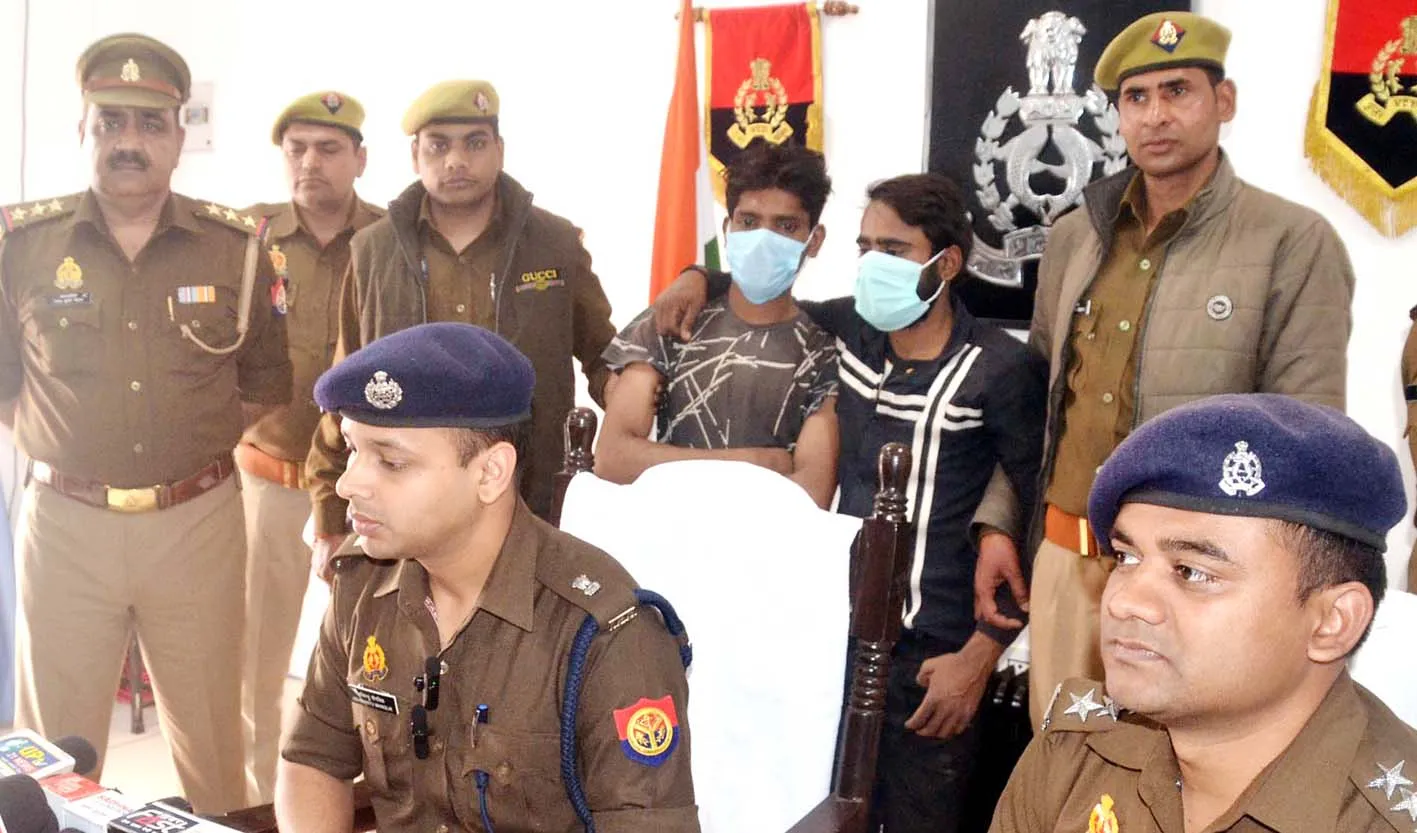 सहारनपुर में पुलिस ने चोरी की घटना का किया खुलासा, दो शातिर चोर गिरफ्तार