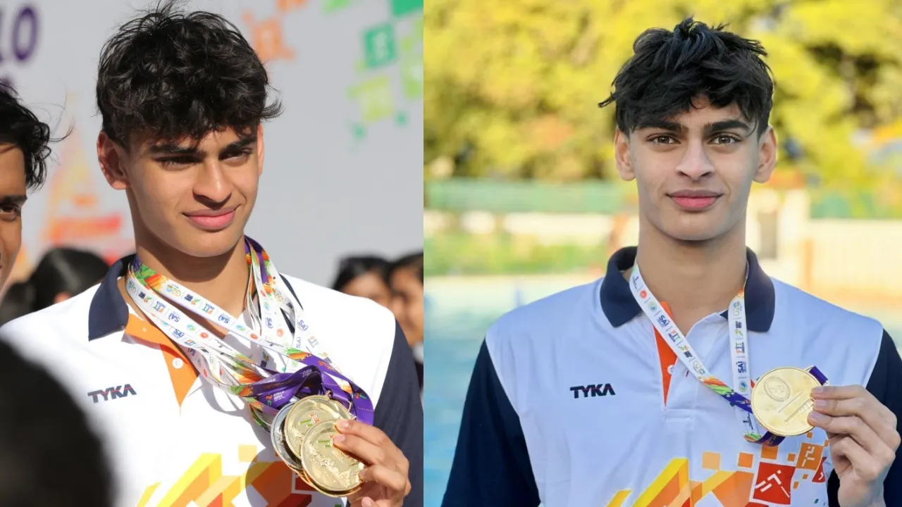 अभिनेता आर माधवन के बेटे वेदांत ने ”खेलो इंडिया यूथ गेम्स” में जीते गोल्ड मेडल, पिता ने शेयर की तस्वीरें