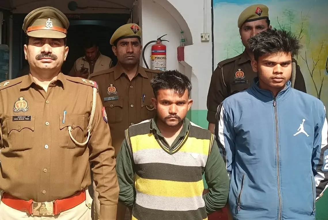 एलएलबी के छात्र पर हमला करने के दो आरोपियों को पुलिस ने किया गिरफ्तार,5 फरार