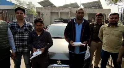 नोएडा में टप्पेबाजी कर चोरी करने वाले अन्तर्राज्यीय गिरोह के दो सदस्य गिरफ्तार, एक फरार