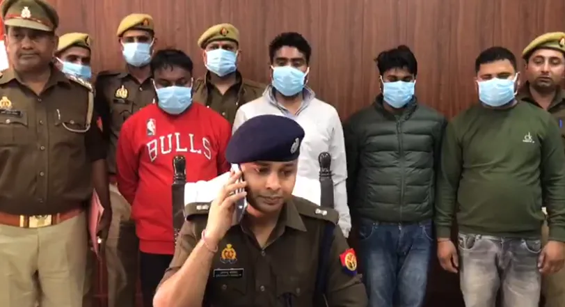 सहारनपुर में व्यापारी के साथ धोखाधड़ी करने वाले 4 आरोपी गिरफ्तार