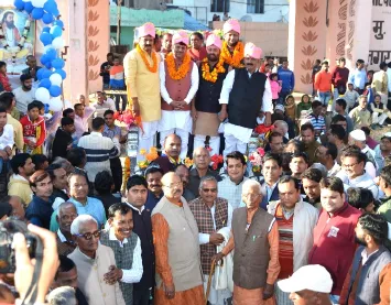 संत रविदास की जयंती पर  मुज़फ्फरनगर में निकली शोभायात्रा, मंत्री कपिल देव बोले-उनके विचार आज भी प्रासंगिक