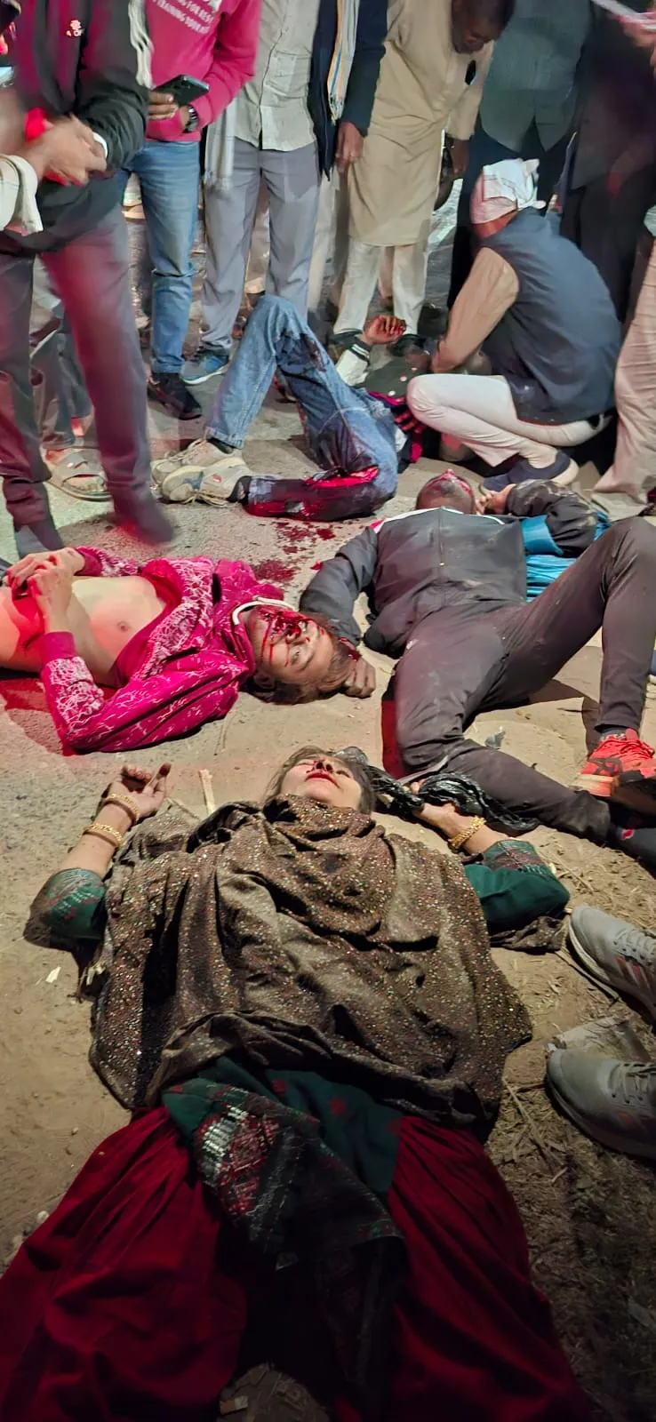 मुज़फ्फरनगर में भीषण सड़क हादसा, तावली मार्ग पर बाइक की आमने-सामने की टक्कर में 3 की दर्दनाक मौत