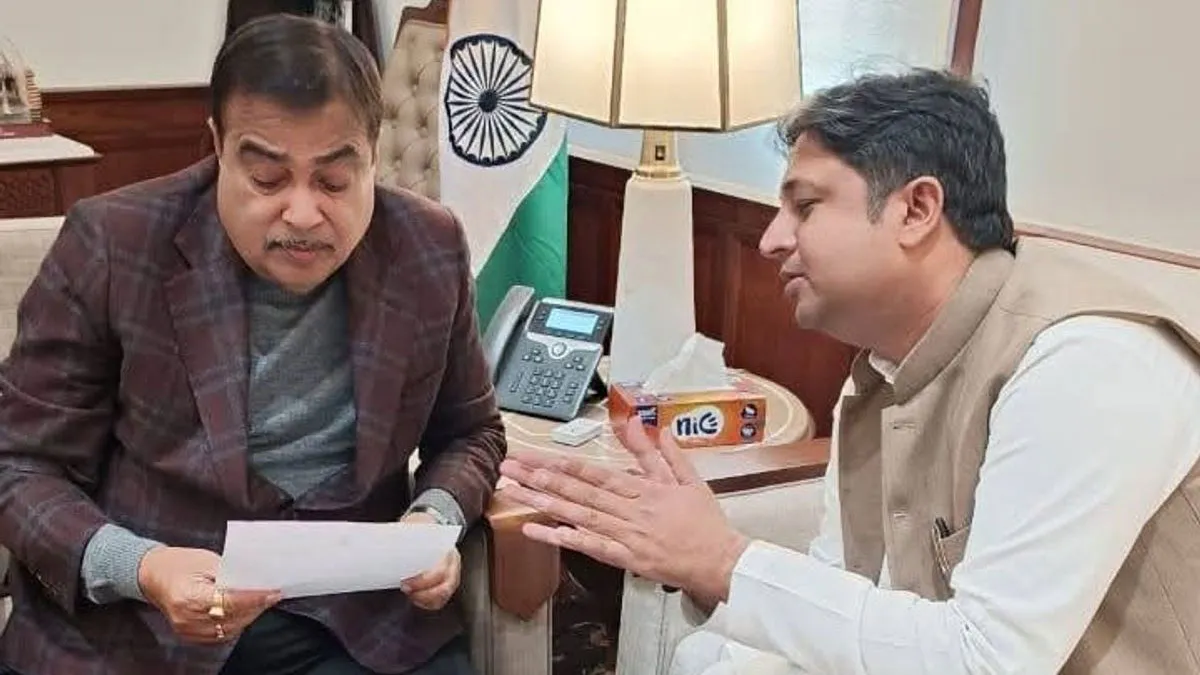 बिजनौर सांसद की गडकरी से खास मुलाकात: हेमराज कॉलोनी चौराहे पर अंडरपास-सर्विस रोड की मांग तेज