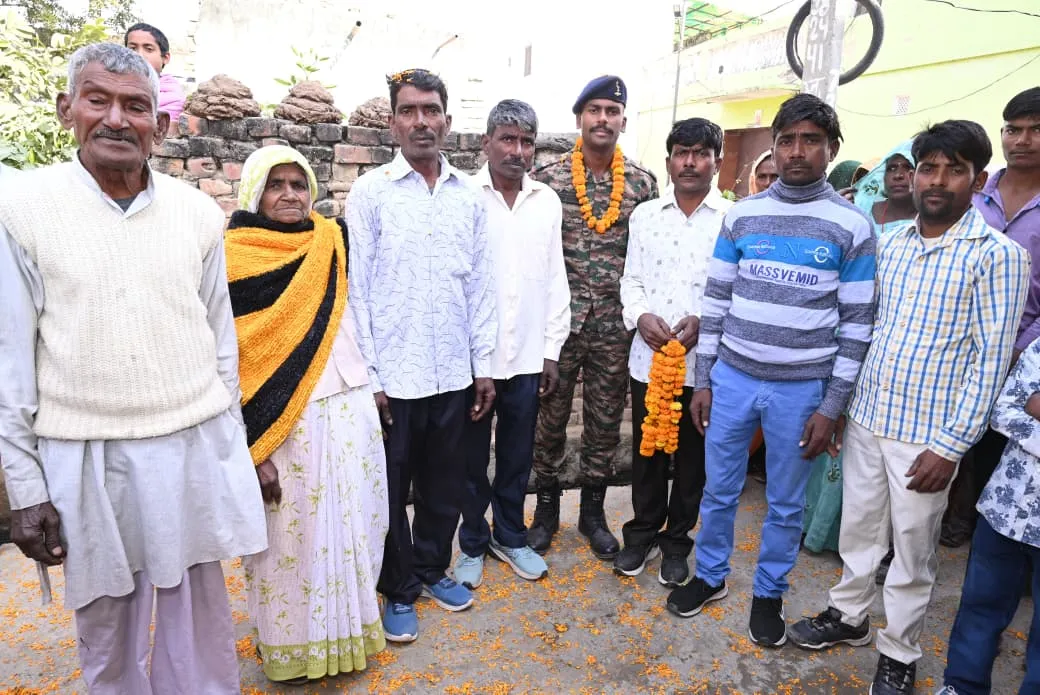 शामली में एक ओर युवा का आर्मी में चयन,मछरौली गांव में खुशी की लहर