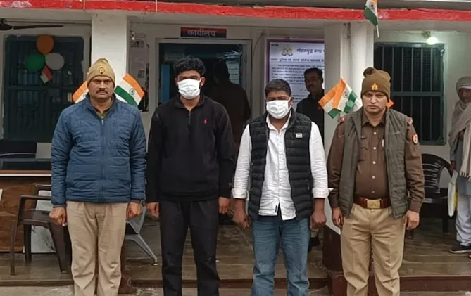 ग्रेटर नोएडा में सगाई की रस्म में शामिल होने आये शख्स की दबंगों ने कार का शीशा तोड़ा, दो गिरफ्तार