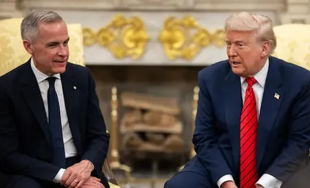 ट्रंप ने कनाडा पर 100 प्रतिशत टैरिफ लगाने की दी धमकी, तो मार्क कार्नी ने किया पलटवार 