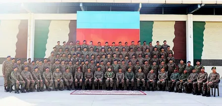 लेफ्टिनेंट जनरल अरविंद चौहान ने नसीराबाद में ब्रिगेड की तैयारी का लिया जायजा, तकनीकी सशक्त सेना पर जोर 