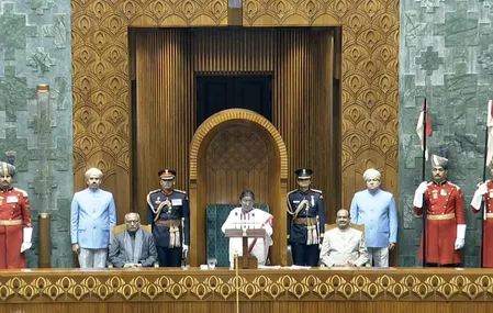 महिला-नेतृत्व वाले विकास पर सरकार का फोकस, ब्लू इकोनॉमी में भारत की बड़ी छलांग : राष्ट्रपति द्रौपदी मुर्मु