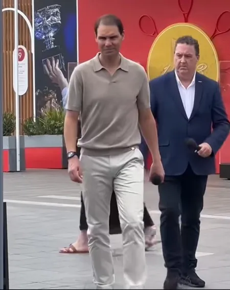 ऑस्ट्रेलियन ओपन: राफेल नडाल 'नाइट ऑफ लेजेंड्स' इवेंट में हिस्सा लेने के लिए मेलबर्न पहुंचे