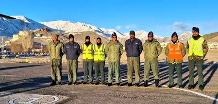 एयर मार्शल जेएस मान ने किया उत्तरी सेक्टर फॉरवर्ड बेस का दौरा.. तैयारियों का लिया जायजा