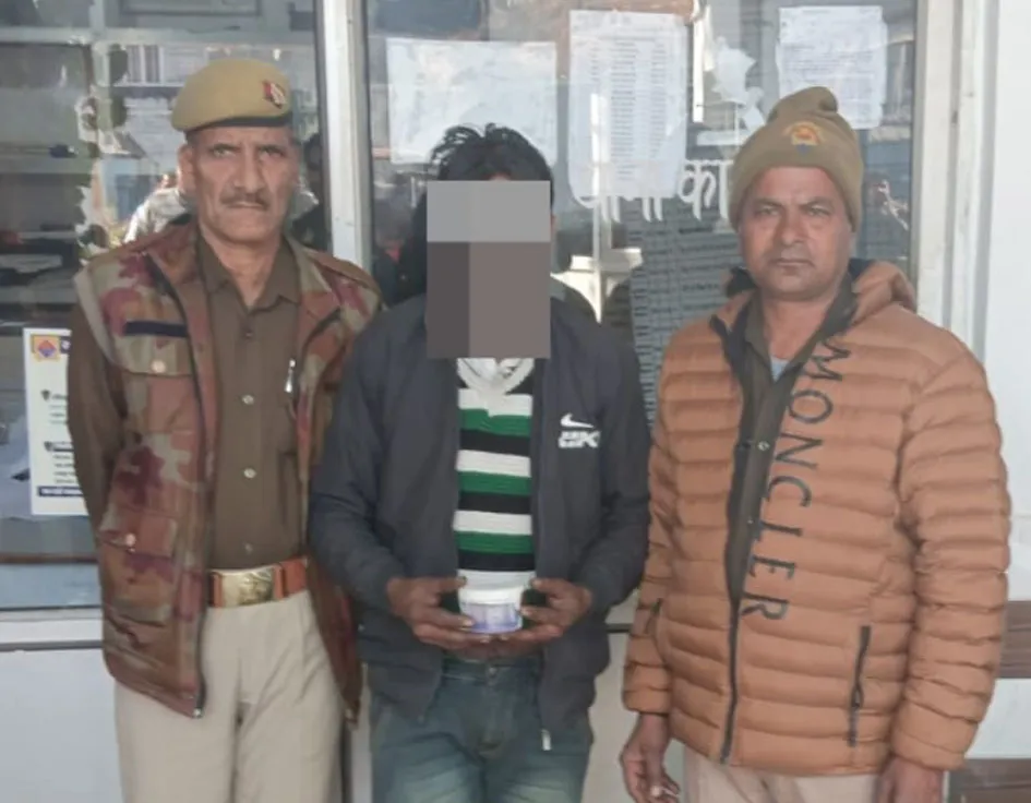 सहारनपुर में मकान चोरी का खुलासा, शातिर चोर गिरफ्तार