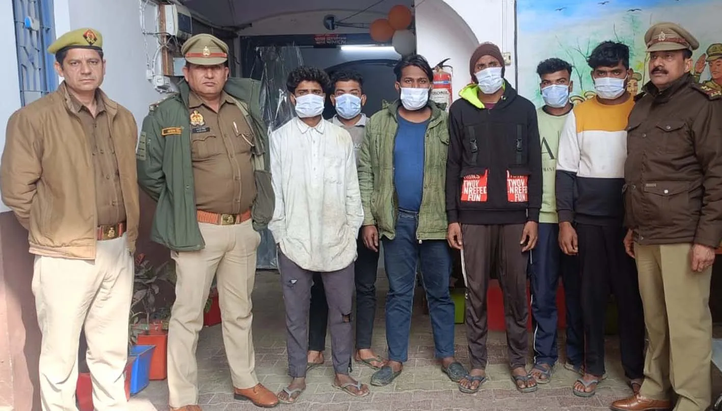 सहारनपुर: थाना देवबंद पुलिस ने गैंगस्टर एक्ट में 6 आरोपियों को गिरफ्तार कर जेल भेजा
