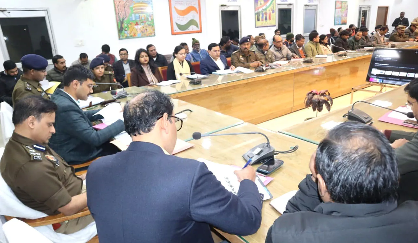 सहारनपुर में डीएम-एसएसपी ने संत रविदास जयंती की तैयारियों के संबंध में की बैठक