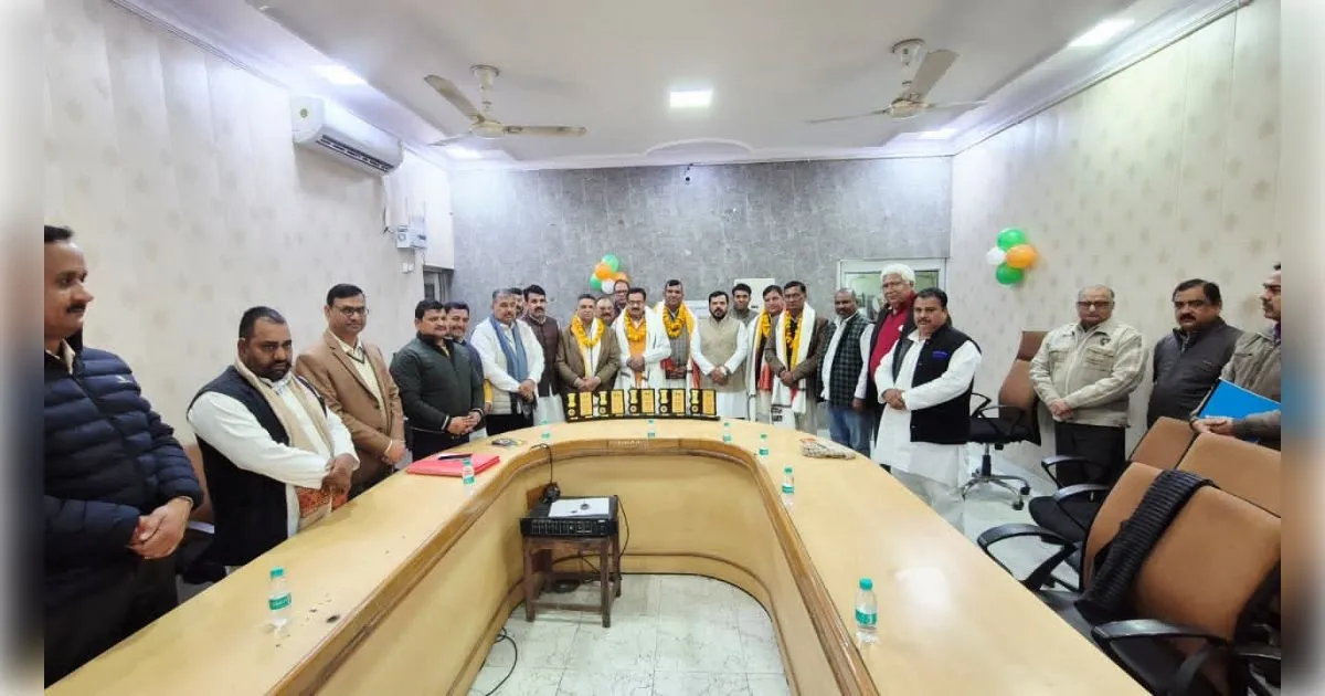 मुज़फ्फरनगर में ग्राम्य विकास बैंक के नवनिर्वाचित अध्यक्षों का जिला सहकारी बैंक में हुआ भव्य स्वागत