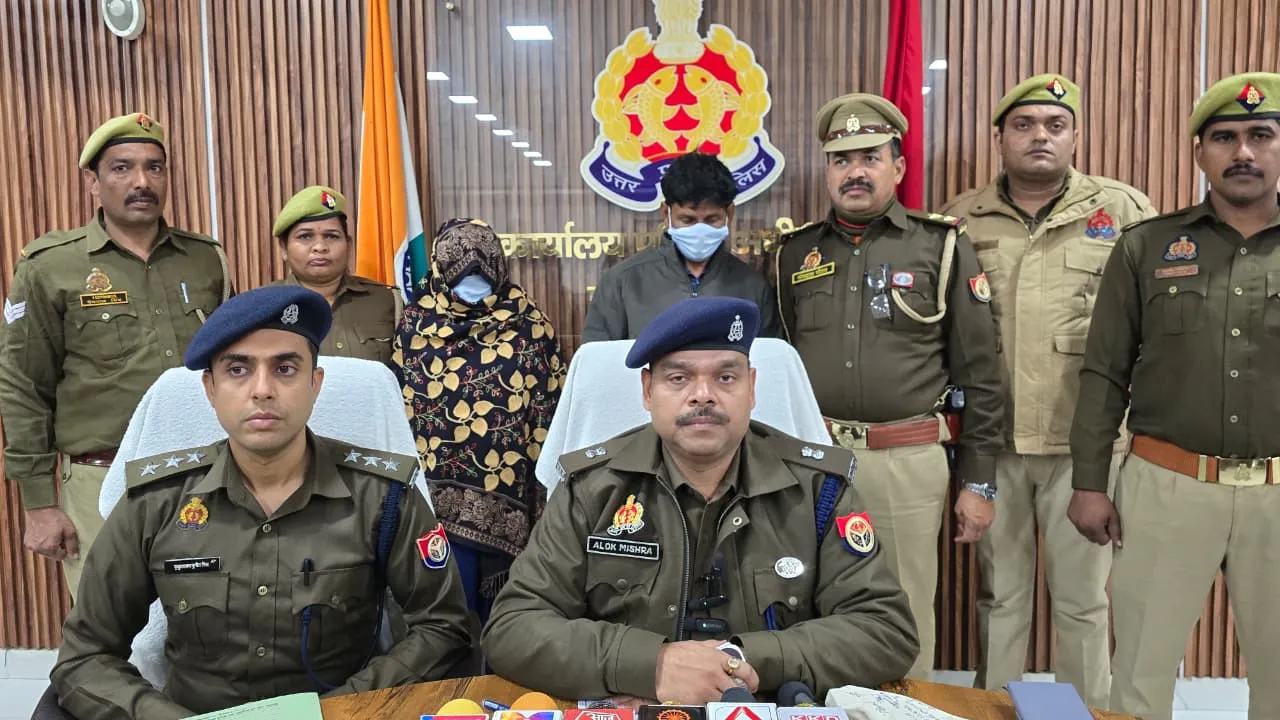 प्रेम प्रसंग में की हत्या का पुलिस ने किया खुलासा, आराेपित पत्नी प्रेमी संग गिरफ्तार