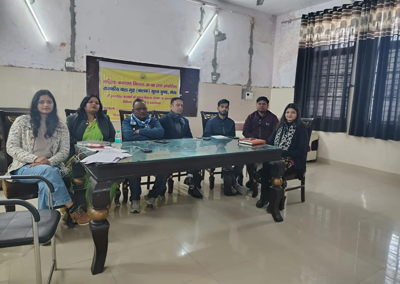 मेरठ के राजकीय बालगृह में मेन्टल हेल्थ मिशन इंडिया द्वारा मानसिक स्वास्थ्य जागरूकता कार्यक्रम