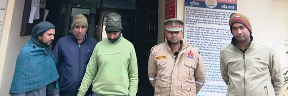 मेरठ: जानी थाना क्षेत्र में सरिया चोरी गिरोह का भंडाफोड़, दो शातिर गिरफ्तार