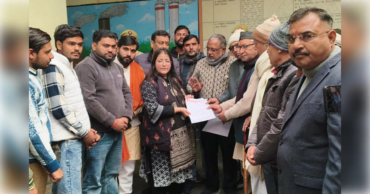 खतौली के यूजीसी के 'काले कानून' के खिलाफ ब्राह्मण समाज का हल्ला बोल; एसडीएम को सौंपा ज्ञापन