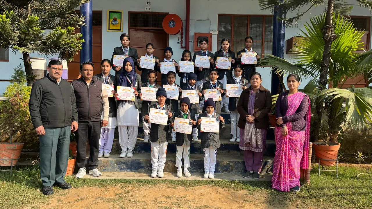 मीरापुर के सितारों ने अंतरराष्ट्रीय और राष्ट्रीय स्तर पर गाड़ा झंडा: ओलंपियाड और संस्कृति ज्ञान परीक्षा में SSS व ज्ञानस्थली स्कूल का दबदबा