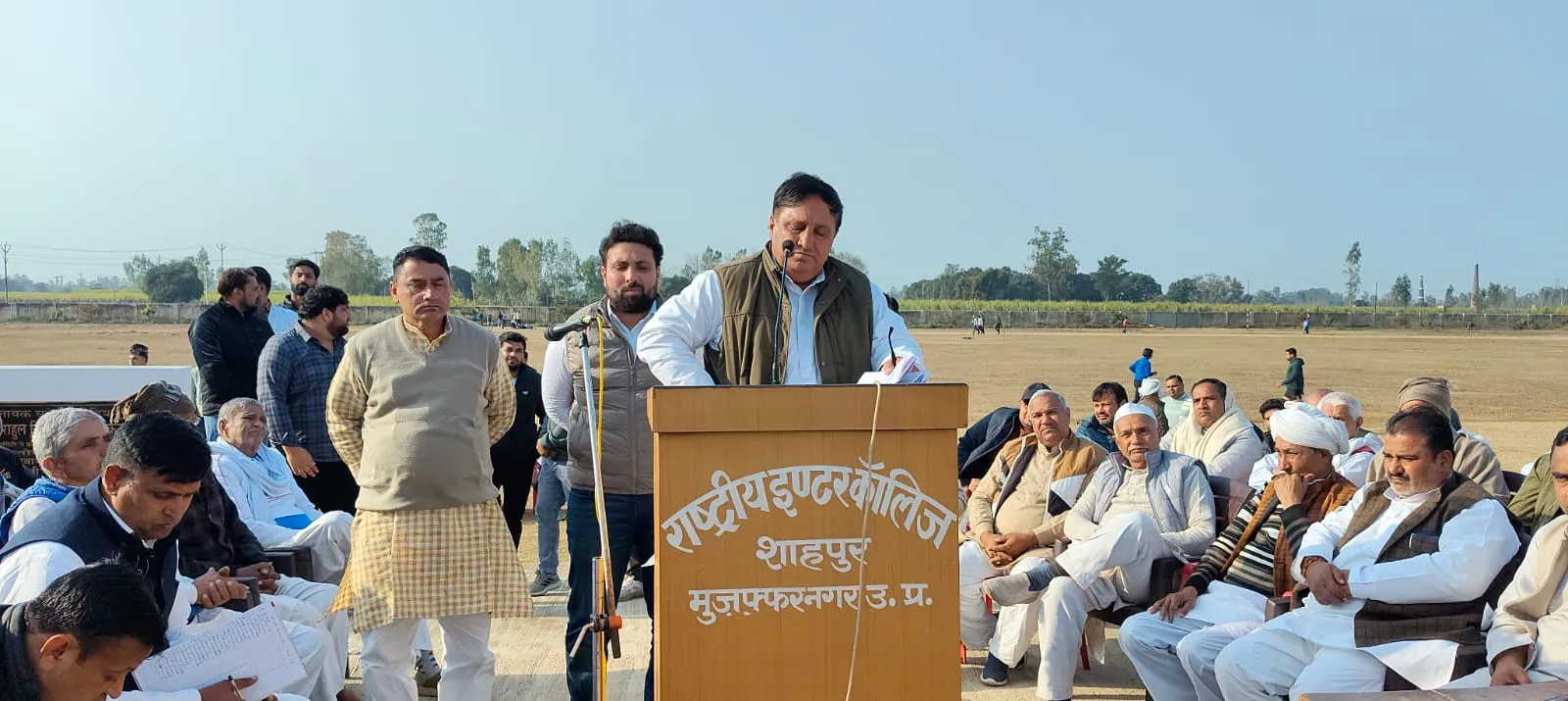 मुजफ्फरनगर में छात्र व कॉलेज हित में बुलाई गई पंचायत में उमड़ा जनसैलाब, प्रबंध समिति को मिला खुला समर्थन