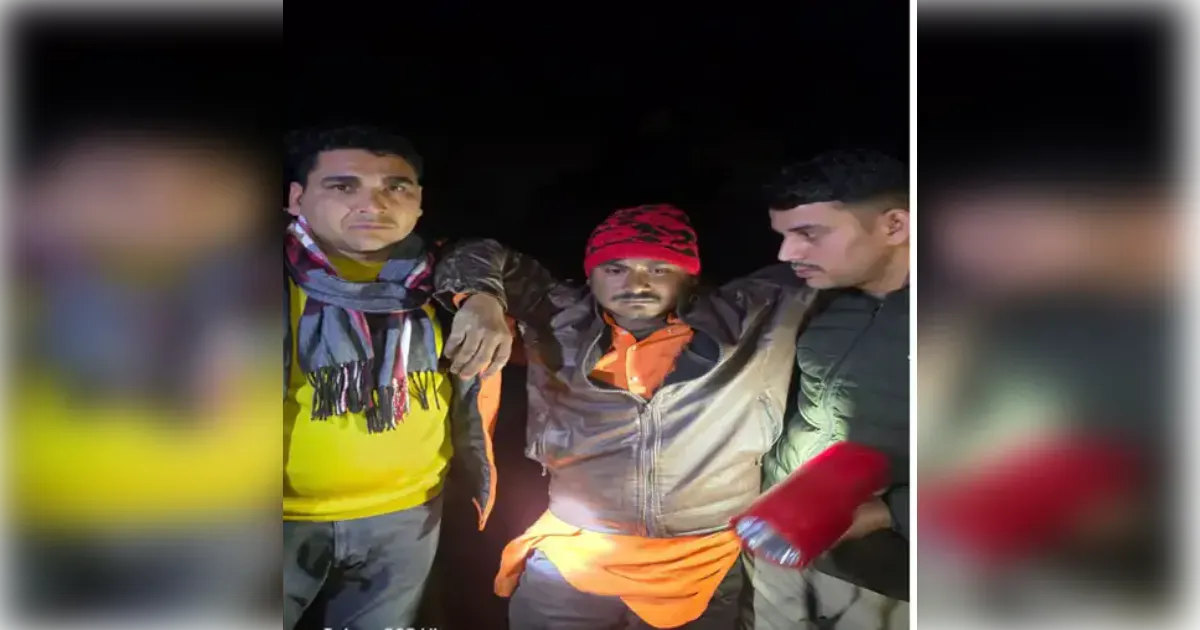 मुज़फ्फरनगर में पुलिस और बदमाश के बीच मुठभेड़: 15 हजारी इनामी राहुल के पैर में लगी गोली; एनकाउंटर के बाद हाथ जोड़कर बोला- 