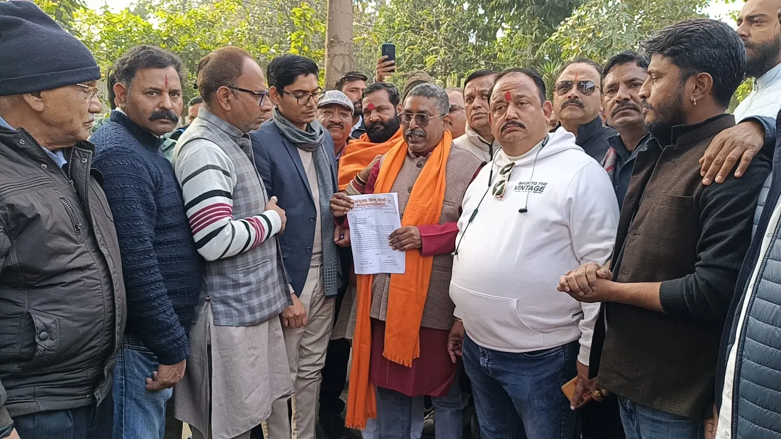 मुजफ्फरनगर में UGC एक्ट के विरोध में सवर्ण समाज सड़कों पर उतरा, केंद्र सरकार के खिलाफ प्रदर्शन