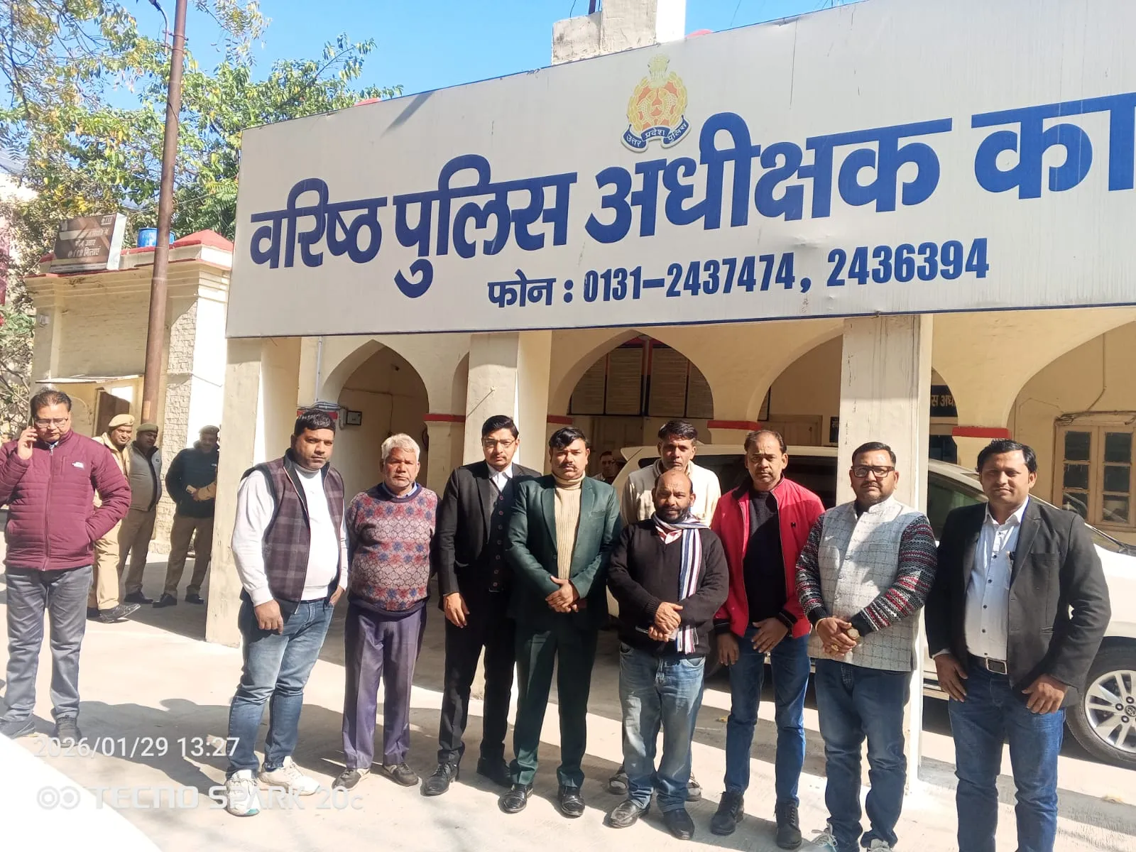 मुजफ्फरनगर में वाल्मीकि क्रान्ति दल के नेतृत्व में दलित समाज ने एसएसपी से की असामाजिक तत्व की गिरफ्तारी की मांग