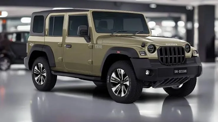 नई Mahindra Thar Roxx 5 डोर SUV का जलवा, शहर में लग्जरी और पहाड़ों पर पावर, कीमत माइलेज फीचर्स पूरी जानकारी