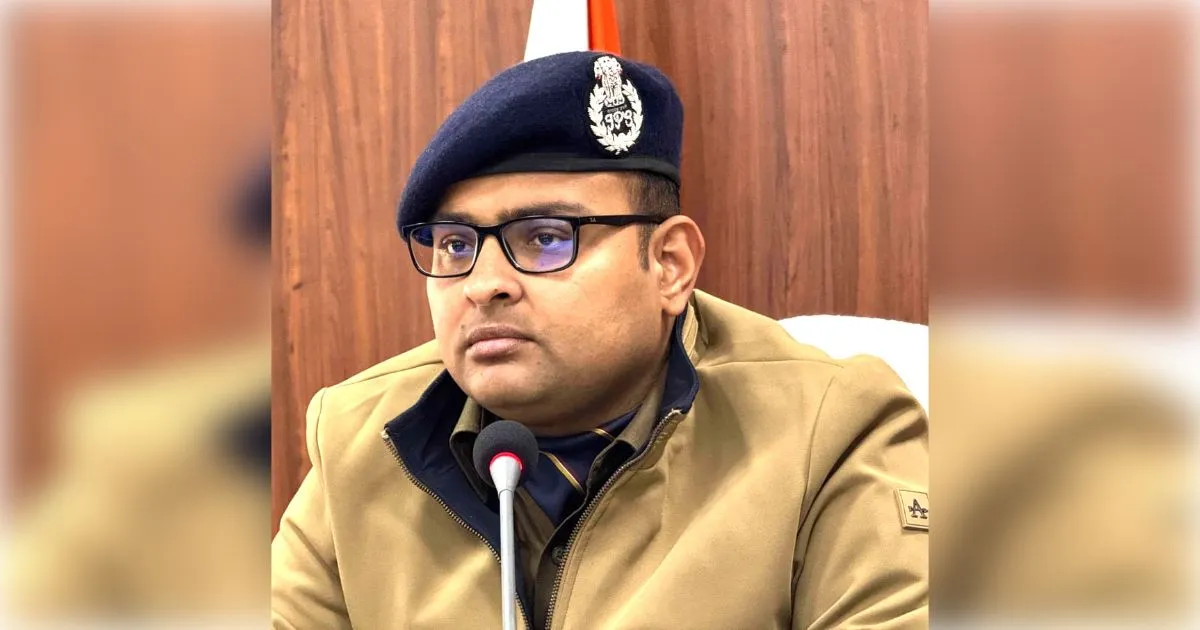 सहारनपुर: नवागत एसएसपी अभिनंदन सिंह ने संभाली कमान; बोले- 'माफियाओं को पनपने नहीं देंगे, अपराधियों की जड़ पर होगा प्रहार'