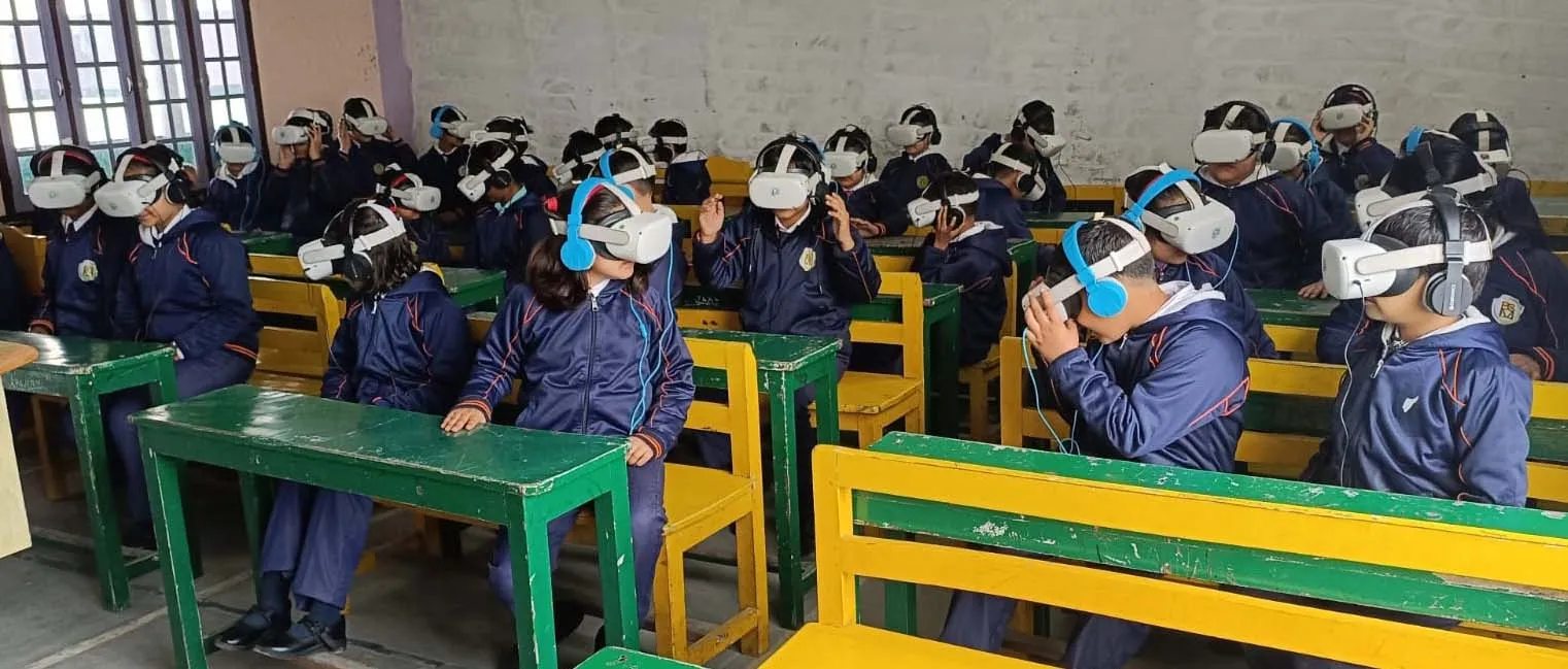 शामली: बीएसएम स्कूल में 3डी वी-आर तकनीक से छात्रों को मिला अनुभव आधारित शिक्षण