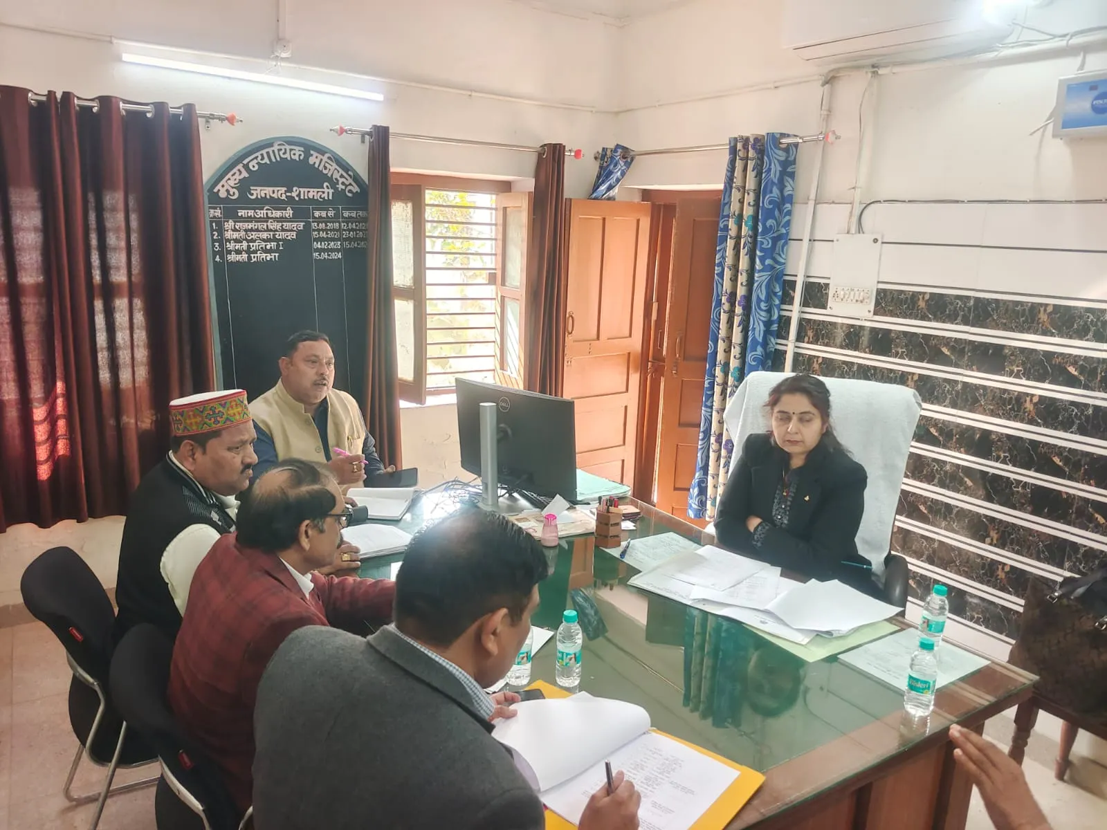 शामली में 22 फरवरी को मेगा विधिक सेवा शिविर के आयोजन हेतु बैठक आयोजित