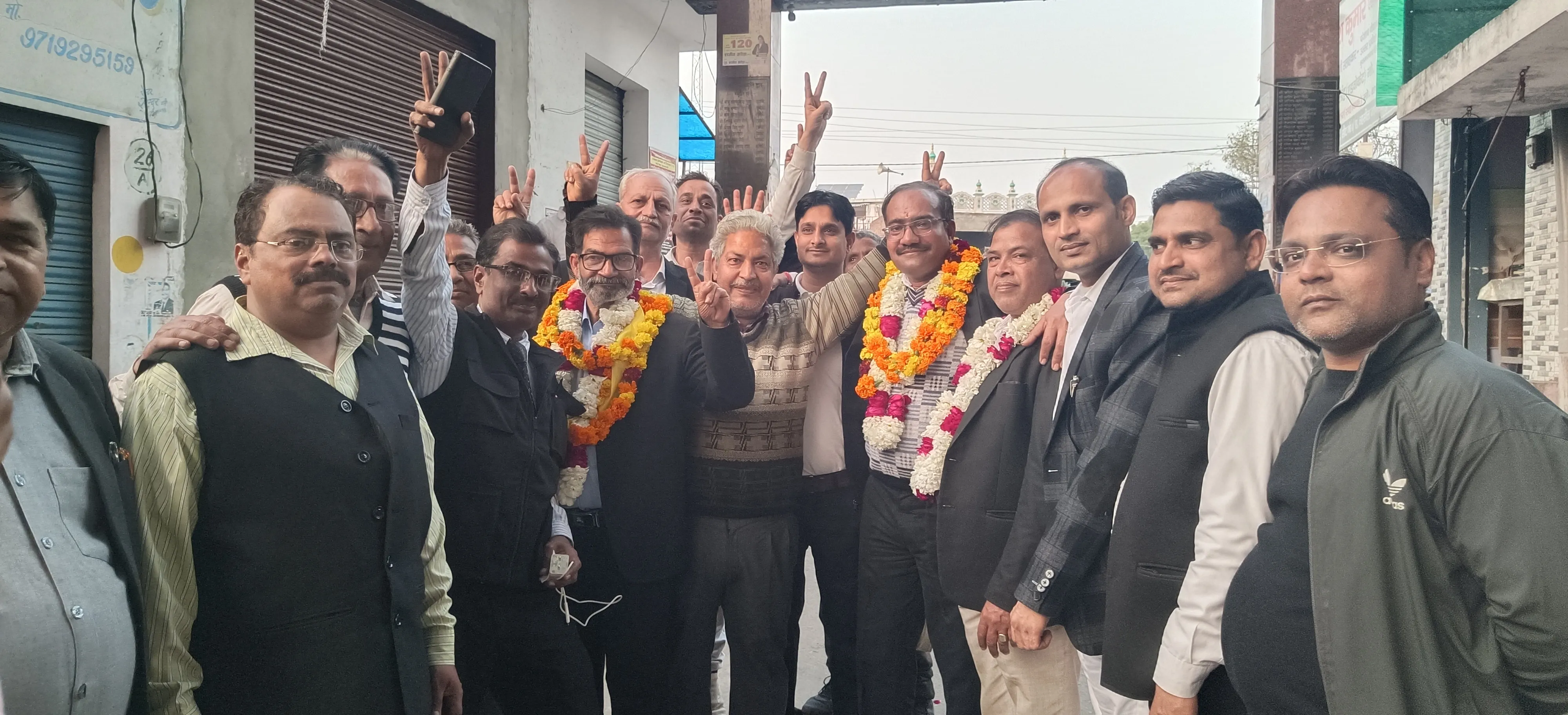 जानसठ में तहसील बार एसोसिएशन चुनाव: प्रमोद शर्मा अध्यक्ष और दीपेश गुप्ता बने सचिव, कोषाध्यक्ष पद पर रघुनाथ सिंह ने मारी बाजी