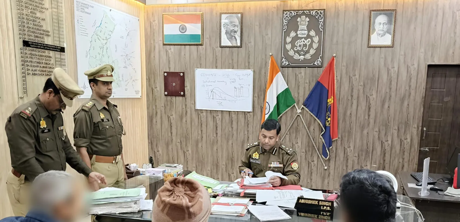 सहारनपुर में डीआईजी अभिषेक सिंह की अध्यक्षता में जनसुनवाई, नागरिक शिकायतों का त्वरित निस्तारण