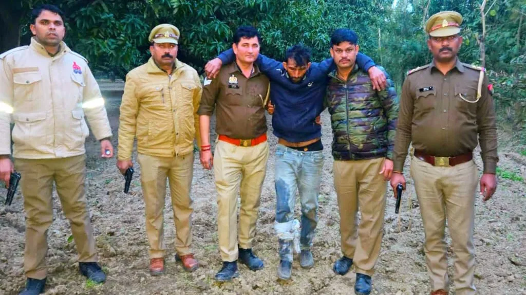 सहारनपुर: मुठभेड़ के बाद दो शातिर गौकशों को गिरफ्तार