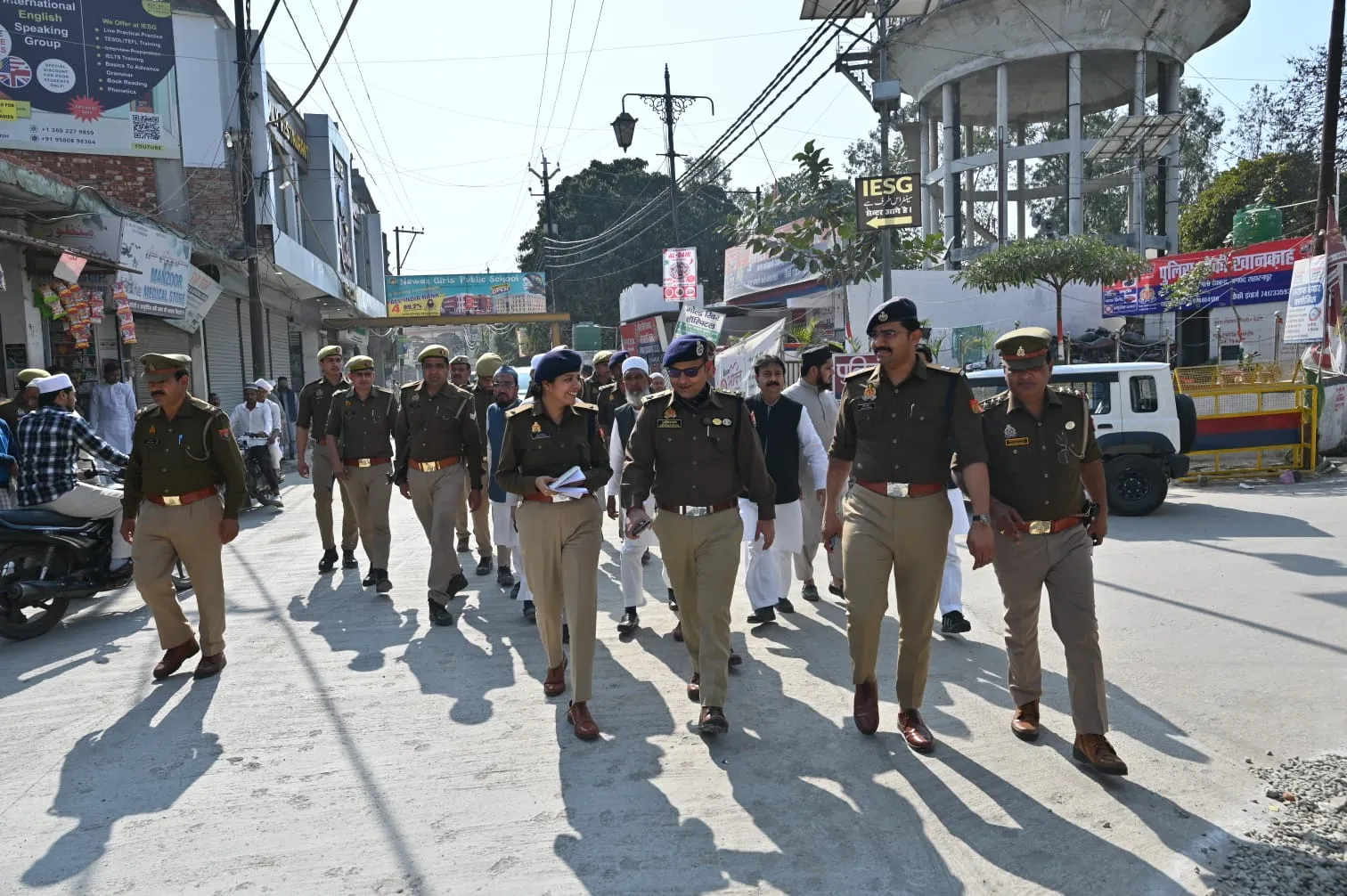सहारनपुर: एसएसपी ने देवबंद में त्योहारों की सुरक्षा को लेकर गोष्ठी की