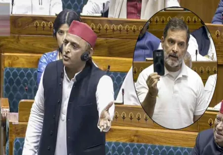 लोकसभा अध्यक्ष के अखिलेश का माइक करा दिया बंद, राहुल के समर्थन में बोल रहे थे, चीन को लेकर हुआ हंगामा