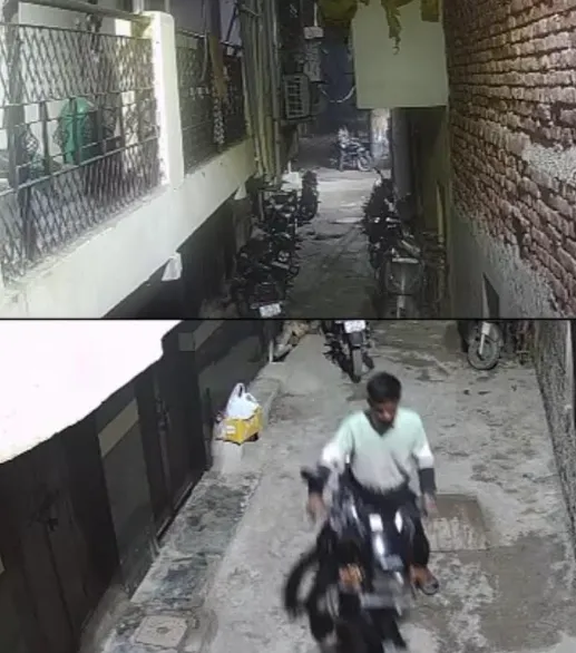 नोएडा में लगातार वाहन चोरी, CCTV में कैद हुए बाइक चोर, पुलिस जांच में जुटी