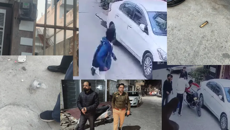 मुजफ्फरनगर में दिनदहाड़े फायरिंग, गांधी कॉलोनी में घर में घुसी गोली, दहशत का माहौल