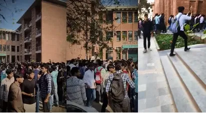 कानपुर के PSIT कॉलेज में बवाल! छात्र की मौत के बाद प्रदर्शन, पुलिस का लाठीचार्ज