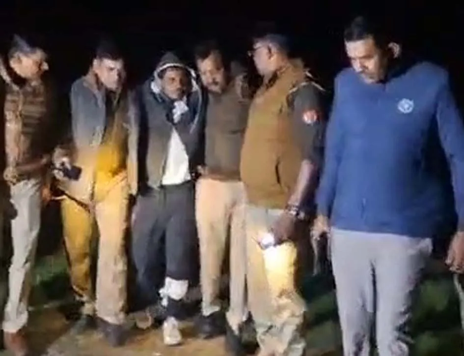 सहारनपुर: नकुड़ पुलिस ने दूसरी मुठभेड़ में पकड़ा शातिर वाहन चोर, बाईक और चोरी का तांबा बरामद