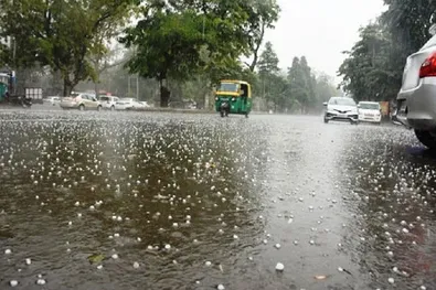 मौसम का कहर: पश्चिम यूपी में ओलों की सफेद चादर, पूर्वांचल में कोहरे ने ली दो की जान, दरोगा समेत 10 घायल